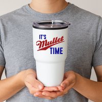 It’s Mullet Time, Funny Redneck Mullet Tumbler