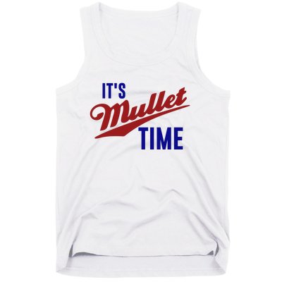 It’s Mullet Time, Funny Redneck Mullet Tank Top