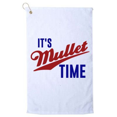 It’s Mullet Time, Funny Redneck Mullet Golf Towel