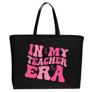 In My Teacher Era Cotton Canvas Jumbo Tote