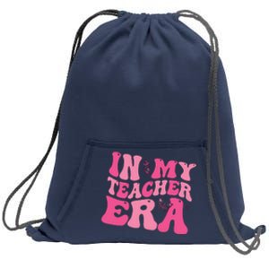 In My Teacher Era Sweatshirt Cinch Pack Bag