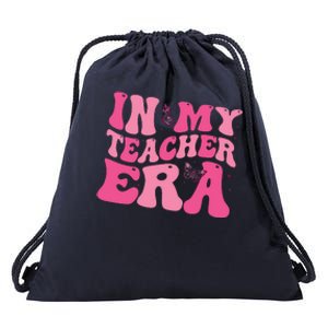 In My Teacher Era Drawstring Bag