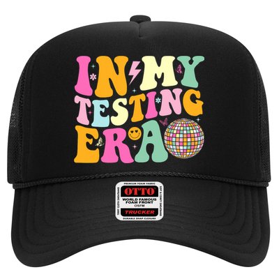 In My Testing Era Motivational Testing Day Teacher Test Day  Trucker Hat