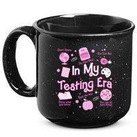 In My Testing Era Teachers Student Rock Testing Day 15oz Campfire Ceramic Mug