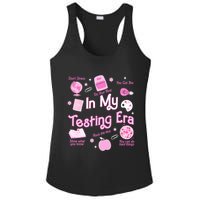 In My Testing Era Teachers Student Rock Testing Day Ladies PosiCharge Competitor Racerback Tank