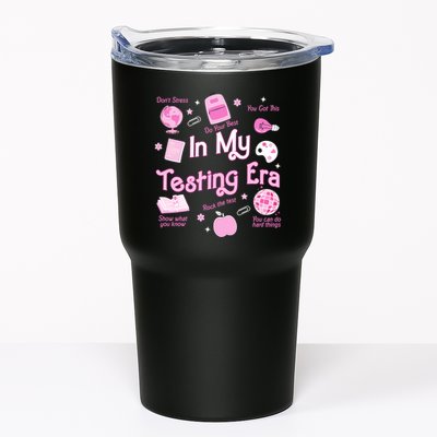 In My Testing Era Teachers Student Rock Testing Day Tumbler