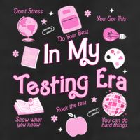 In My Testing Era Teachers Student Rock Testing Day Tumbler