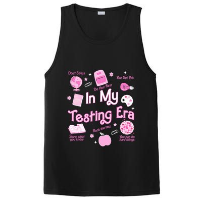 In My Testing Era Teachers Student Rock Testing Day PosiCharge Competitor Tank