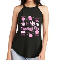 In My Testing Era Teachers Student Rock Testing Day Women's Perfect Tri Rocker Tank