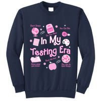 In My Testing Era Teachers Student Rock Testing Day Sweatshirt