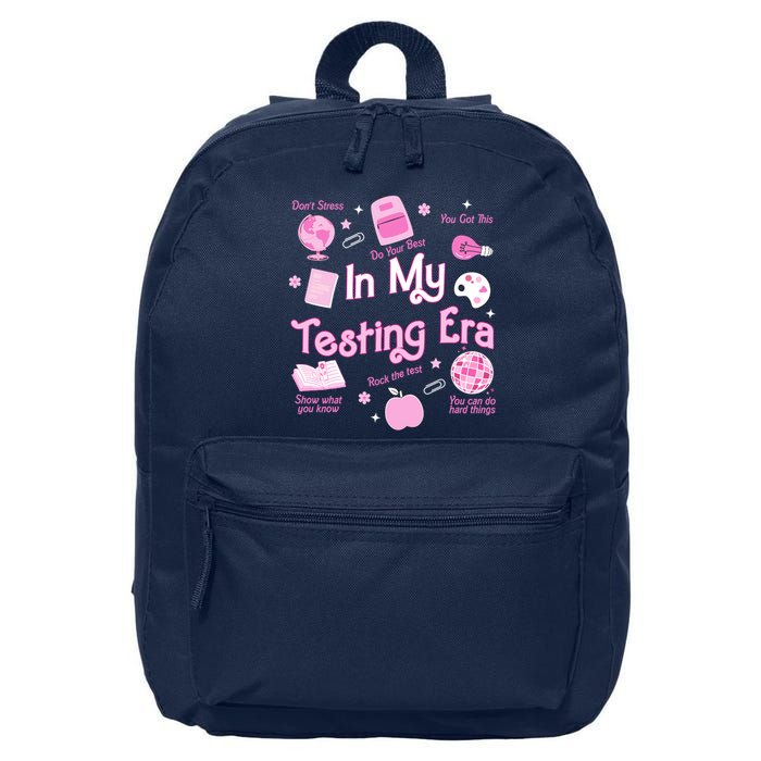 In My Testing Era Teachers Student Rock Testing Day 16 in Basic Backpack