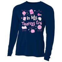 In My Testing Era Teachers Student Rock Testing Day Cooling Performance Long Sleeve Crew