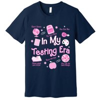In My Testing Era Teachers Student Rock Testing Day Premium T-Shirt