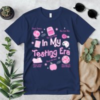 In My Testing Era Teachers Student Rock Testing Day Premium T-Shirt