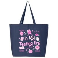 In My Testing Era Teachers Student Rock Testing Day 25L Jumbo Tote