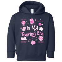 In My Testing Era Teachers Student Rock Testing Day Toddler Hoodie