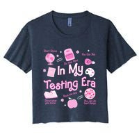 In My Testing Era Teachers Student Rock Testing Day Crop Top