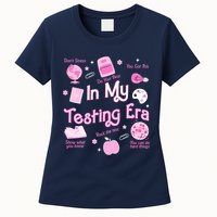In My Testing Era Teachers Student Rock Testing Day Womens T-Shirt
