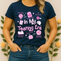 In My Testing Era Teachers Student Rock Testing Day Womens T-Shirt