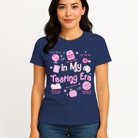 In My Testing Era Teachers Student Rock Testing Day Womens T-Shirt