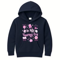 In My Testing Era Teachers Student Rock Testing Day Kids Hoodie
