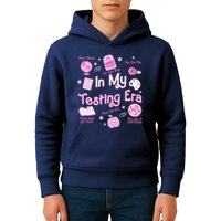 In My Testing Era Teachers Student Rock Testing Day Kids Hoodie