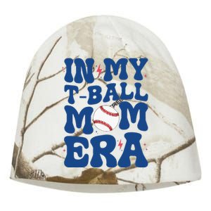 In My Tball Mom Era Tball Mom MotherS Day Kati - Camo Knit Beanie