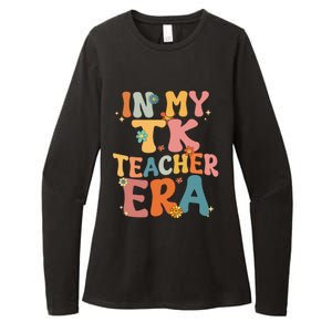 In My TK Teacher Era Retro Groovy Back To School TK Teacher Womens CVC Long Sleeve Shirt