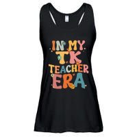 In My TK Teacher Era Retro Groovy Back To School TK Teacher Ladies Essential Flowy Tank