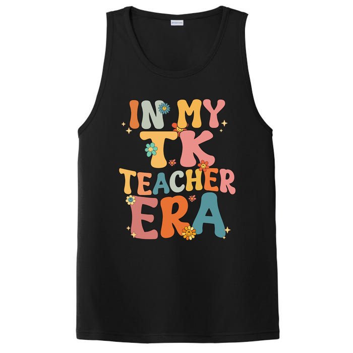 In My TK Teacher Era Retro Groovy Back To School TK Teacher PosiCharge Competitor Tank