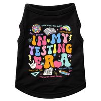 In My Testing Era Teachers Student Rock The Test Doggie Tank