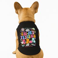 In My Testing Era Teachers Student Rock The Test Doggie Tank