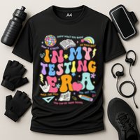 In My Testing Era Teachers Student Rock The Test Performance Shirt