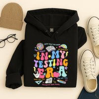 In My Testing Era Teachers Student Rock The Test Hoodie