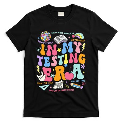 In My Testing Era Teachers Student Rock The Test T-Shirt