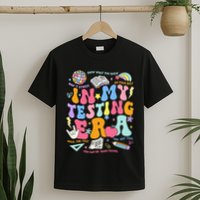 In My Testing Era Teachers Student Rock The Test T-Shirt