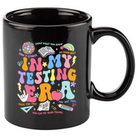 In My Testing Era Teachers Student Rock The Test 11oz C Handle Ceramic Mug