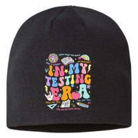 In My Testing Era Teachers Student Rock The Test Sustainable Beanie