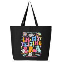In My Testing Era Teachers Student Rock The Test 25L Jumbo Tote