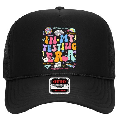 In My Testing Era Teachers Student Rock The Test Trucker Hat