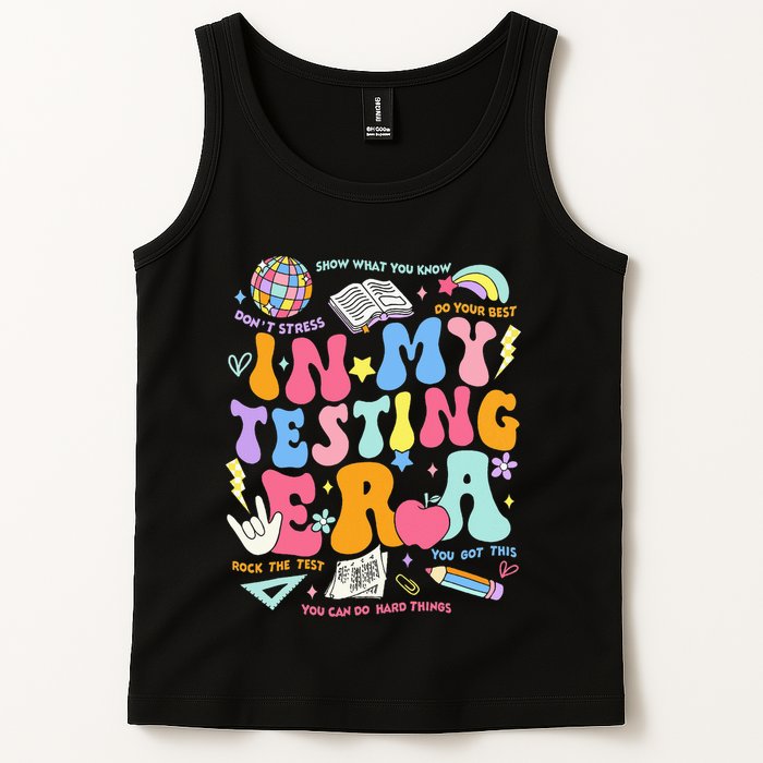 In My Testing Era Teachers Student Rock The Test Tank Top