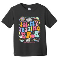 In My Testing Era Teachers Student Rock The Test Toddler T-Shirt