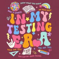 In My Testing Era Teachers Student Rock The Test 16oz Travel Tumbler