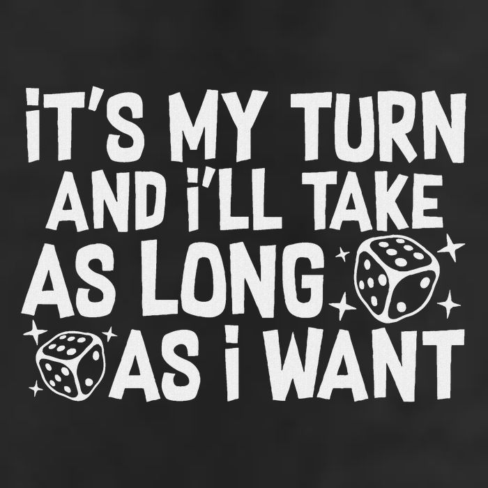It's My Turn And I'll Take As Long As I Want Board Game Knit Cap Winter Beanie