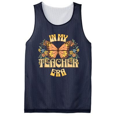 In My Teacher Era Back To School Teacher Appreciation Mesh Reversible Basketball Jersey Tank