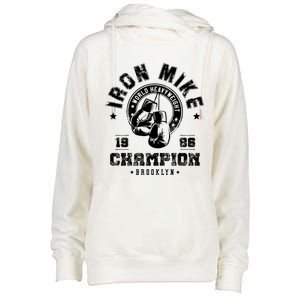 Iron Mike Tyson World Heavyweight Champion Womens Funnel Neck Pullover Hood