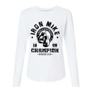 Iron Mike Tyson World Heavyweight Champion Womens Cotton Relaxed Long Sleeve T-Shirt