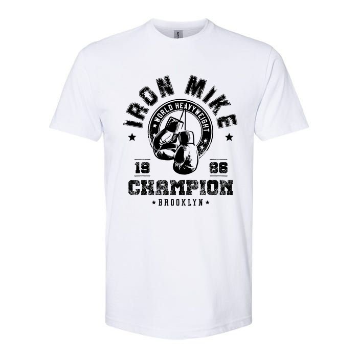 Iron Mike Tyson World Heavyweight Champion Softstyle CVC T-Shirt