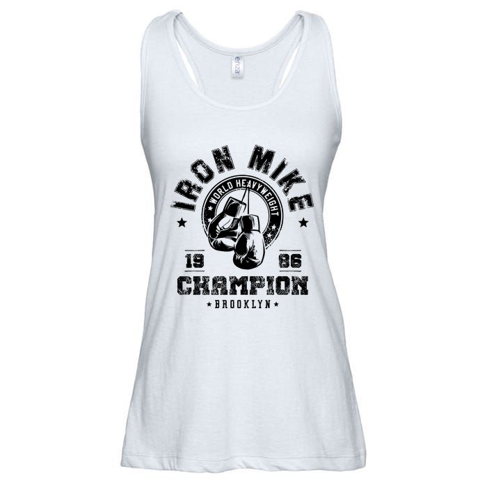 Iron Mike Tyson World Heavyweight Champion Ladies Essential Flowy Tank