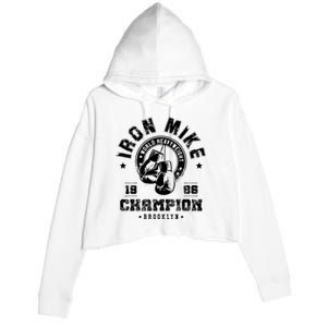 Iron Mike Tyson World Heavyweight Champion Crop Fleece Hoodie